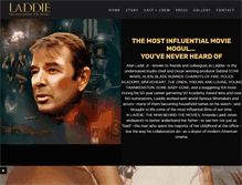 Tablet Screenshot of laddiemovie.com